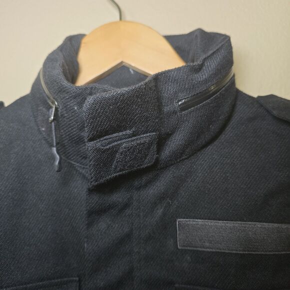 Nike Women's Size Medium Black/ Purple Performance Jacket Shell Rain Coat Zip Up - Picture 11 of 14